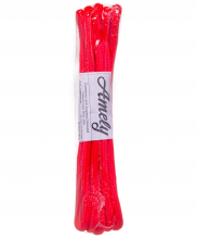 Скакалка для художественной гимнастики Amely RGJ-104 3 м красный УТ-00012895